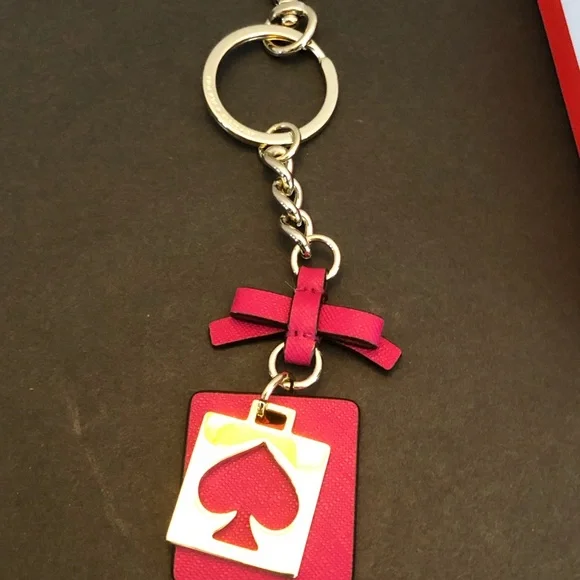 Kate Spade Fuchsia and Gold Key Holder - Picture 2 of 4